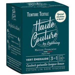 Teinture Textile Vert Émeraude - La Quincaillerie Remoise