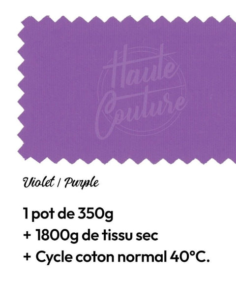 Teinture Textile Violet - La Quincaillerie Remoise