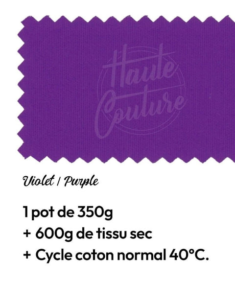 Teinture Textile Violet - La Quincaillerie Remoise
