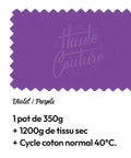 Teinture Textile Violet - La Quincaillerie Remoise