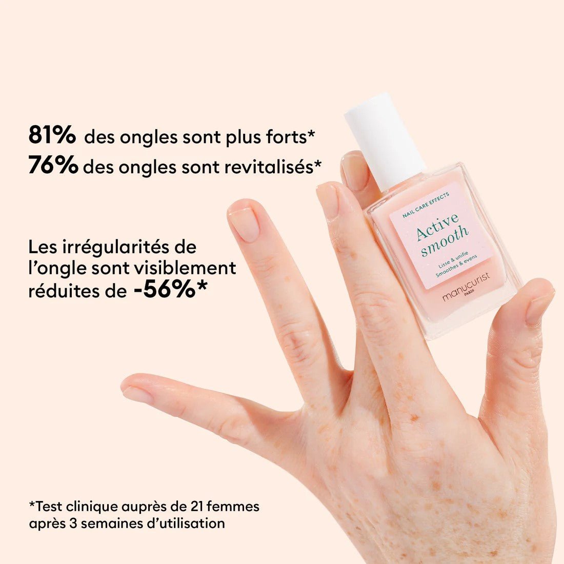 Vernis Soin Active Smooth - La Quincaillerie Remoise