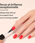 Vernis Top Coat Sunshine - La Quincaillerie Remoise