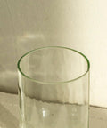 Verre A Pied Blanc Cannelle - La Quincaillerie Remoise