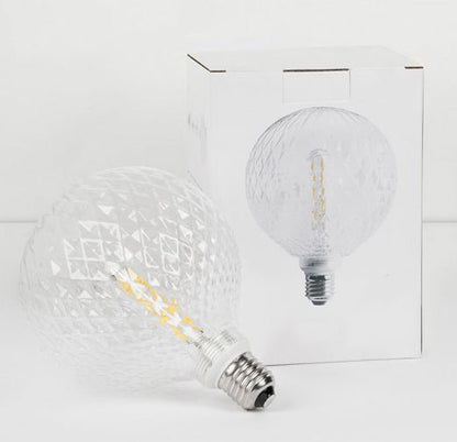 Ampoule LED à filament E27 dimmable - Crystal Transparent - 2700K - 4W - La Quincaillerie Remoise