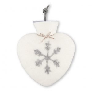 Bouillotte en laine mérinos (existe différents couleurs et motifs) - La Quincaillerie Remoise