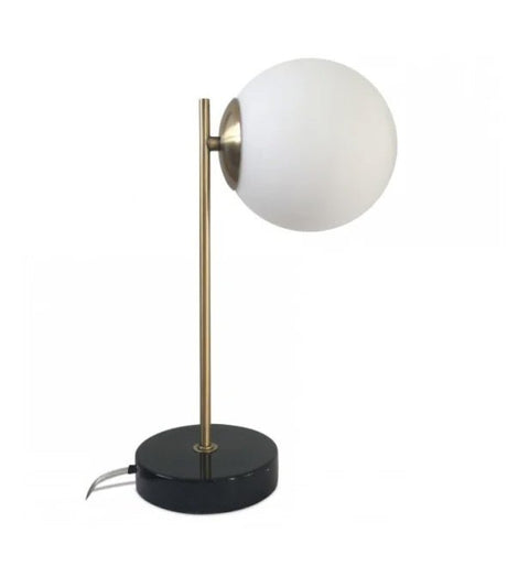 Copie de Lampe à poser Bilou en Marbre noir - La Quincaillerie Remoise