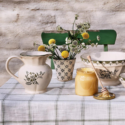 Cruche Marion Fleurs (2 tailles) - La Quincaillerie Remoise