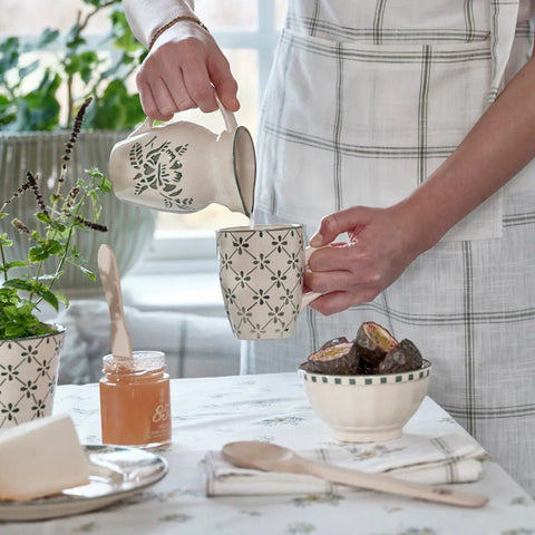 Cruche Marion Fleurs (2 tailles) - La Quincaillerie Remoise