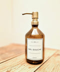 Flacon De Gel Douche Ambré - La Quincaillerie Remoise