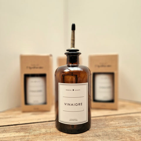 Flacon De Vinaigre Ambré - La Quincaillerie Remoise
