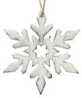 Flocon De Neige En Bois Blanc - La Quincaillerie Remoise