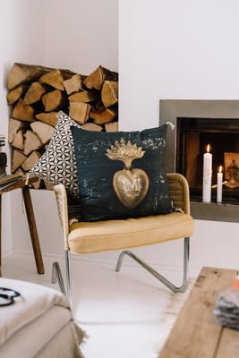 Housse de coussin 50x50 (existe en différents motifs) - La Quincaillerie Remoise