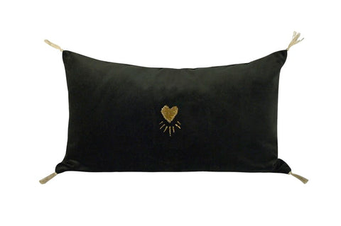 Housse de coussin en velours, 30x50cm, (existe en 2 coloris) - La Quincaillerie Remoise