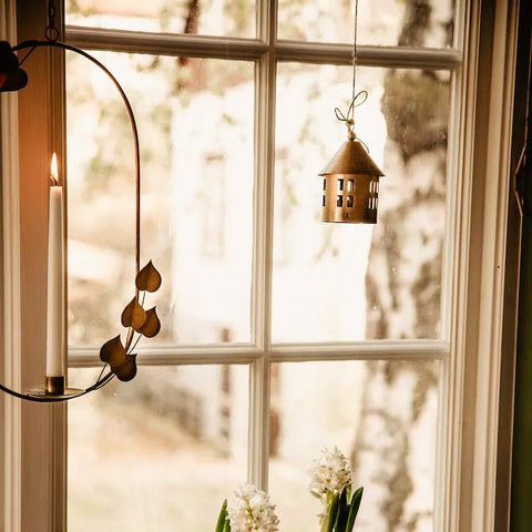 Maison Ronde Laiton Antique Taille S - La Quincaillerie Remoise