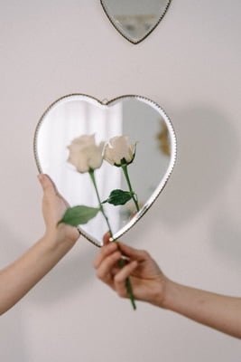 Miroir Amour - Grand format - La Quincaillerie Remoise