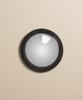Miroir convexe mini billes noires - La Quincaillerie Remoise