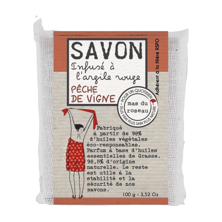 Savon Pêche de vigne - La Quincaillerie Remoise