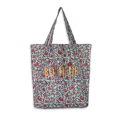 Totes bag Bonheur (différents motifs) - La Quincaillerie Remoise